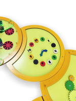 Тактильно-развивающая панель «Радостная гусеничка» Приоритет