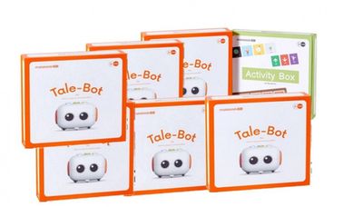 Дидактический комплект роботов с интерактивными картами на базе робота Matatalab Tale-Bot