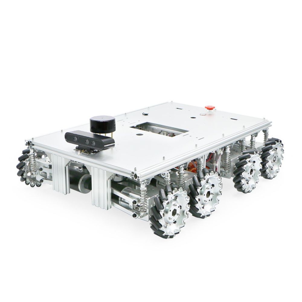 Внедорожный робот ROS WHEELTEC R550 (8MEC) PLUS на Raspberry Pi 4B с колёсами Mecanum