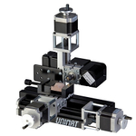 Конструктор модульных станков с ЧПУ UNIMAT CNC. 5 в 1 c 4-хосным контроллером