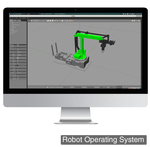 Базовый набор учебного манипулятора Техник "Четырехосевой робот"