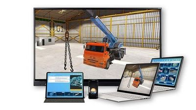 Интерактивное наглядное 3D пособие «Познание: Строительная техника»