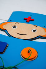 Дидактическая панель «Кем стать? Доктор» Приоритет