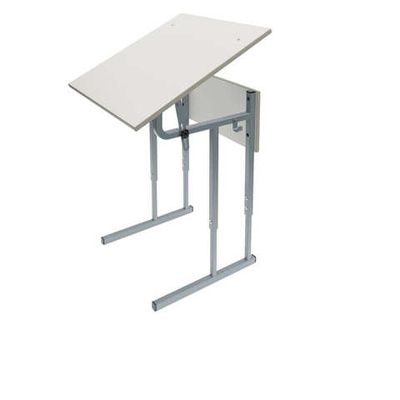 Стол ученический 1-местный регулируемый с регулируемым наклоном столешницы