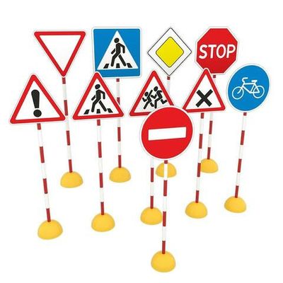 Комплект стоек с дорожными знаками ZILUO
