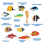Развивающая игрушка "Фигурки для счета. Рыбки" (60 элементов) Learning Resources LER0407