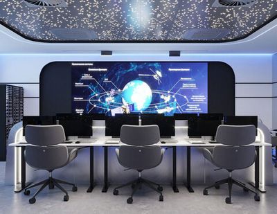 Центр Управления Полетами (ЦУП) Спутникс в модификации 