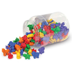 Развивающая игрушка "Фигурки Мамы и малыши" (144 элемента) Learning Resources LER0187