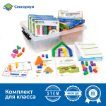 Комплект на группу "Академия математики с соединяющимися кубиками в начальной школе" Learning Resources MS0064