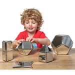 Магнитный конструктор Полидрон "Зеркальный" (комплект на группу)