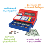 Игрушечный кассовый аппарат (с евро, 47 элементов) Learning Resources LSP2629-EUR