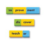 Развивающая игрушка "Фонетическое домино.Придумай новое слово" (англ.яз.) Learning Resources EI-2944