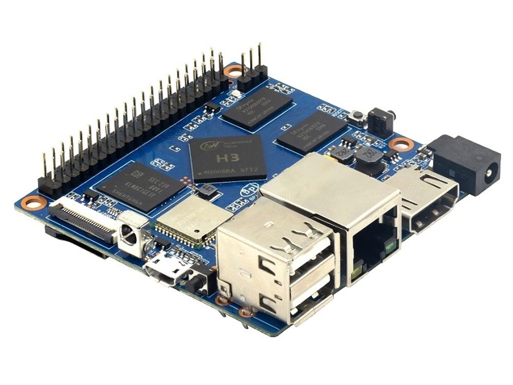 Микрокомпьютер Banana Pi BPI-M2+ (H3)