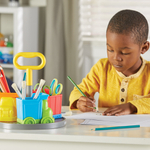 Подставка для канцелярских принадлежностей "Умный органайзер. Грузовики" (4 элемента) Learning Resources LER3715