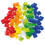 Конструктор "Цветные кирпичики 1" Hubelino (550 элементов)