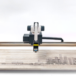 Четырехосевой учебный робот манипулятор с модульными сменными насадками