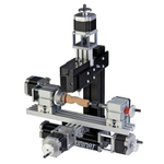 Конструктор модульных станков с ЧПУ UNIMAT CNC. 5 в 1 c 4-хосным контроллером