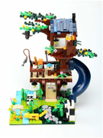 Конструктор LW Minecraft «Дом панды»