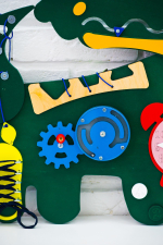 Бизиборд «Добрый крокодильчик» №2 Приоритет