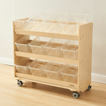 Система хранения Masterkidz для игровых элементов STEM-стены (лотки в комплект не входят)