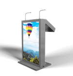 Интерактивная трибуна One Premium 27" (с фронтальным дисплеем)