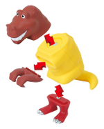 Магнитный конструктор Popular Playthings "Смешай и собери. Мини динозавры делюкс" (Стартовый набор)