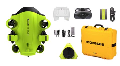 Подводный дрон Qysea Fifish V6 HDMI Pack + Кейс