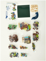 Конструктор LW Minecraft «Дом панды»