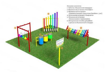 Музыкальная площадка Приоритет «Мини»