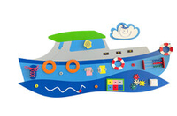 Бизиборд «Фрегат моряка» Приоритет