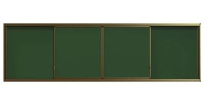 Раздвижная рельсовая система + интерактивная доска Interwrite XGA-1 + короткофокусный проектор + крепление