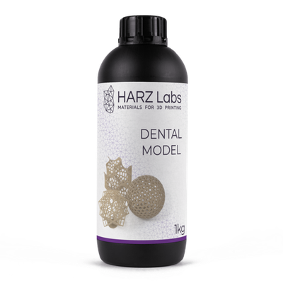 Фотополимерная смола HARZ Labs Dental Model Beige, бежевый (1000 гр)