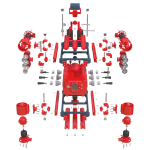 Вид в разобранном состоянии