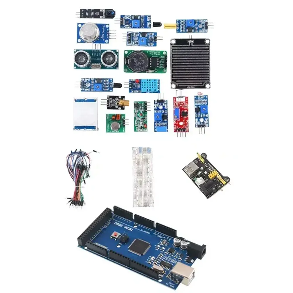 Набор 16 в 1 с Arduino-совместимым контроллером Mega 2560