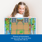 Поле-маршрутизатор "Зоопарк для РобоМыши" к наборам "Мышиный код" Learning Resources