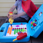 Развивающая игрушка "Закручивай и учись. Большой чемоданчик" (125 элементов) Learning Resources EI-4115