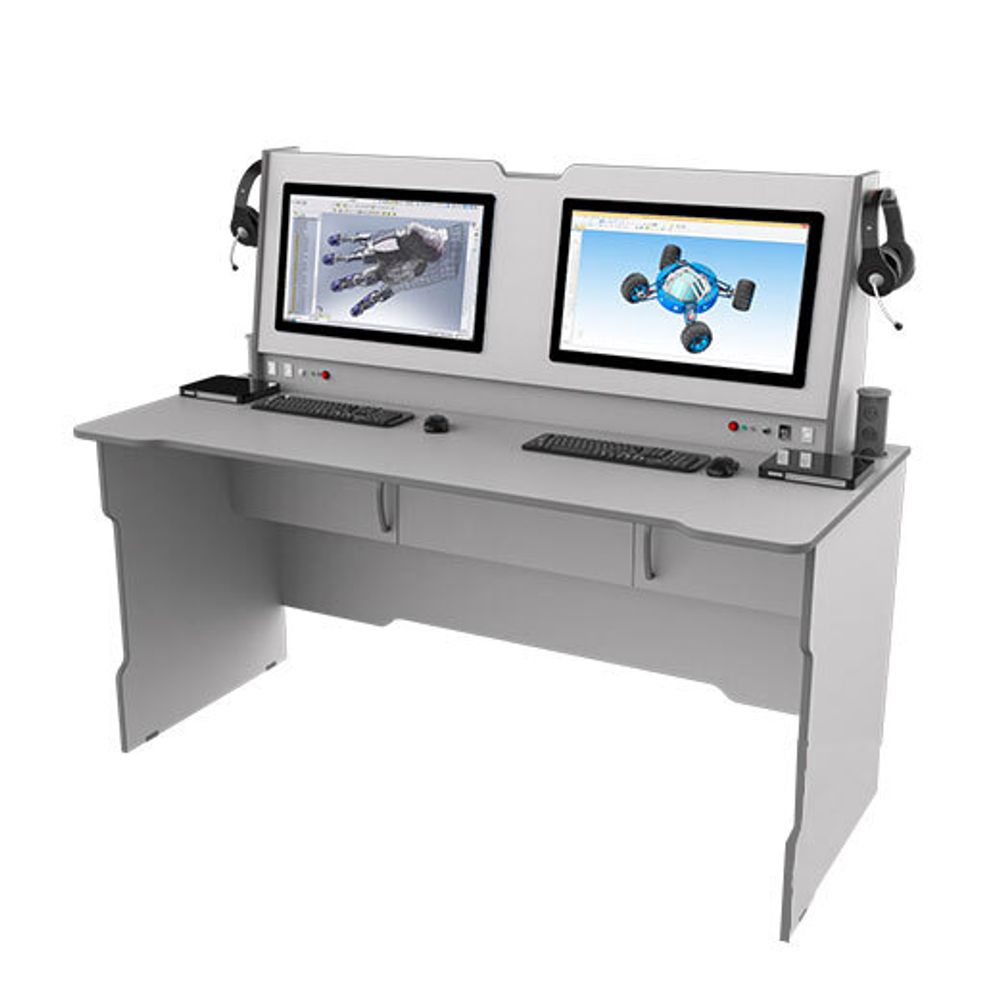 Мультимедийный интерактивный стол для робототехники AVKompleks «Робостол 2»