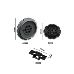 Большие гусеничные катки для WeDo 2.0, Technic и EV3