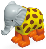 Магнитный конструктор "Смешай и собери. Животные джунглей" (Стартовый набор)