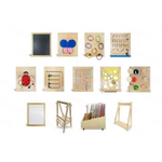 Набор тактильно-развивающих панелей «Счастливое детство» Приоритет (10 панелей)