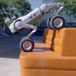 Бионический четырехопорный колесный робот Unitree Go2-W Inspection Edition Hesai XT16