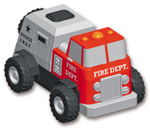 Магнитный конструктор Popular Playthings "Создай свою спасательную технику" (Стартовый набор)