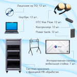 Лаборатория виртуальной реальности EDUBLOCK Flow VR-12 MAX