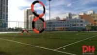 Стандартизированная трасса F3UDH-350 для обучения пилотов по классам F3U, MultiGP, LightSeries