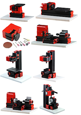 Конструктор модульных станков TRIOD 24П8 (8 в 1, пластик)