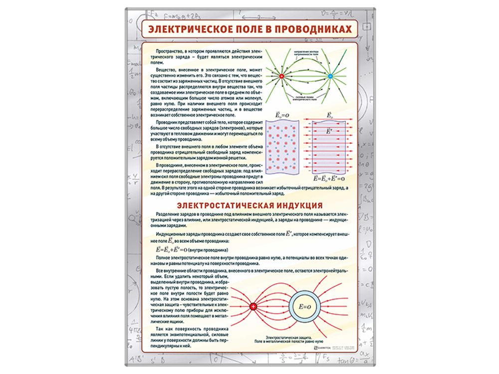 Стенд &quot;Электрическое поле в проводниках&quot;