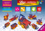 Удивительный конструктор Знаток-Klikko "Чудо-квадраты" (21 деталь)