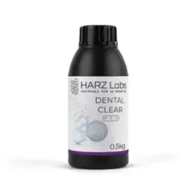 Фотополимерная смола HARZ Labs Dental Clear PRO, прозрачный (500 гр)