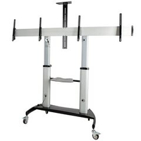 Мобильная напольная стойка Wize Pro MH255 для двух дисплеев размера 37" – 60"
