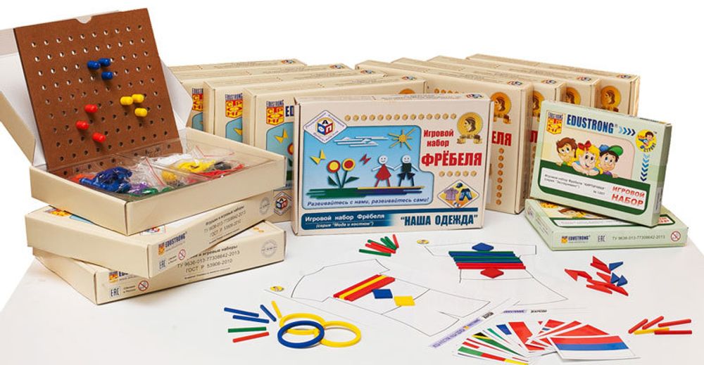 Игровой набор Фребеля Комплект для средней группы (4-5 лет)